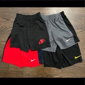 4-Pack Nike Shorts, Size 5